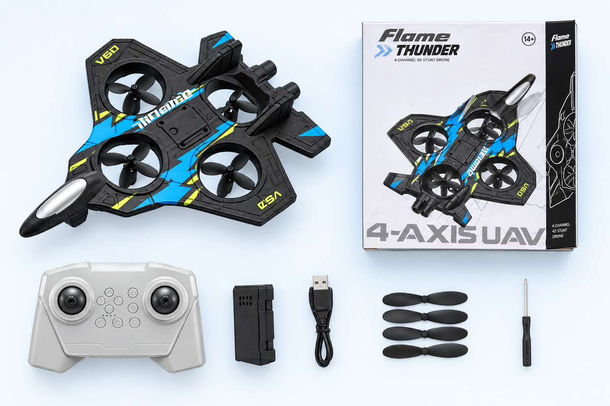Overhead product and accessories layout