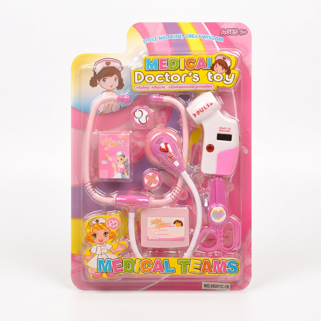 Pink doctor kit in retail packaging