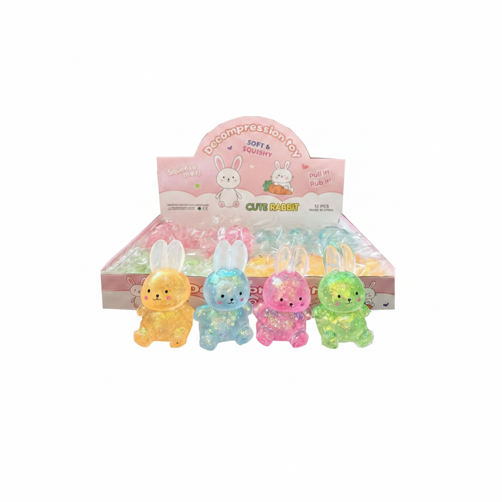 Rabbit Squishy - Box & 4 Variants