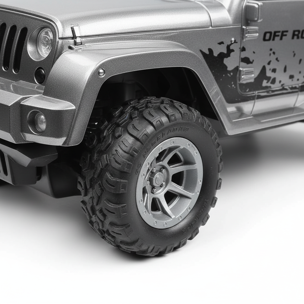 RC Car Close-Up Detail