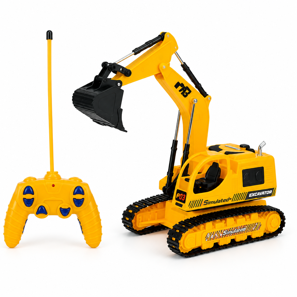 RC excavator catalogue product shot