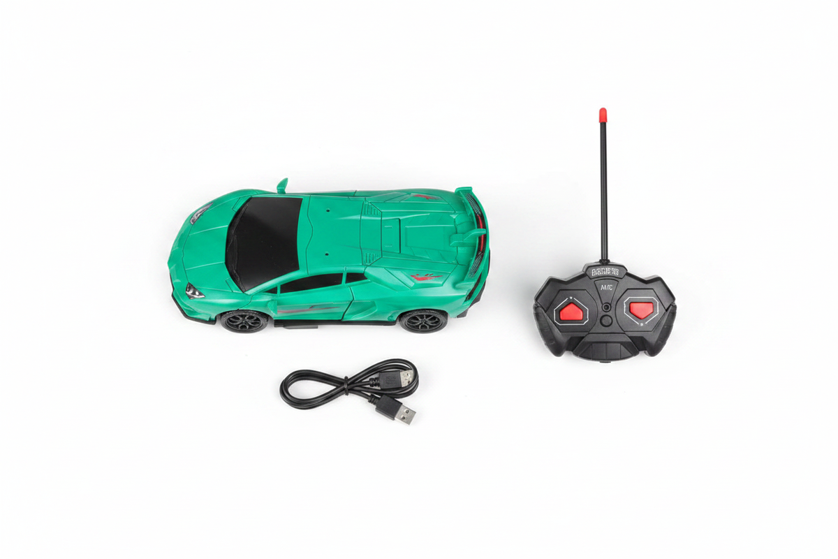 RC Transforming Car - Flat Lay