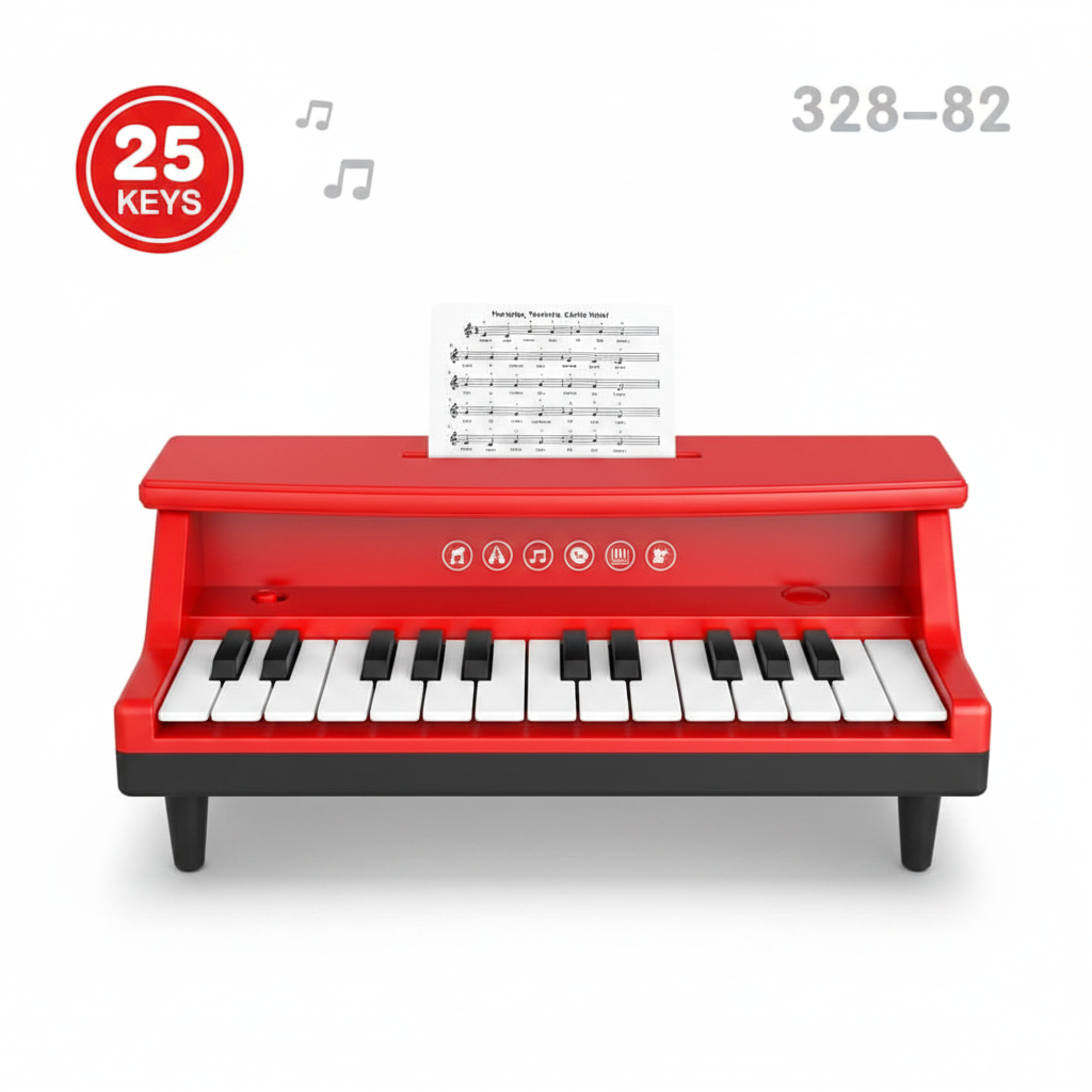 Red Piano Front