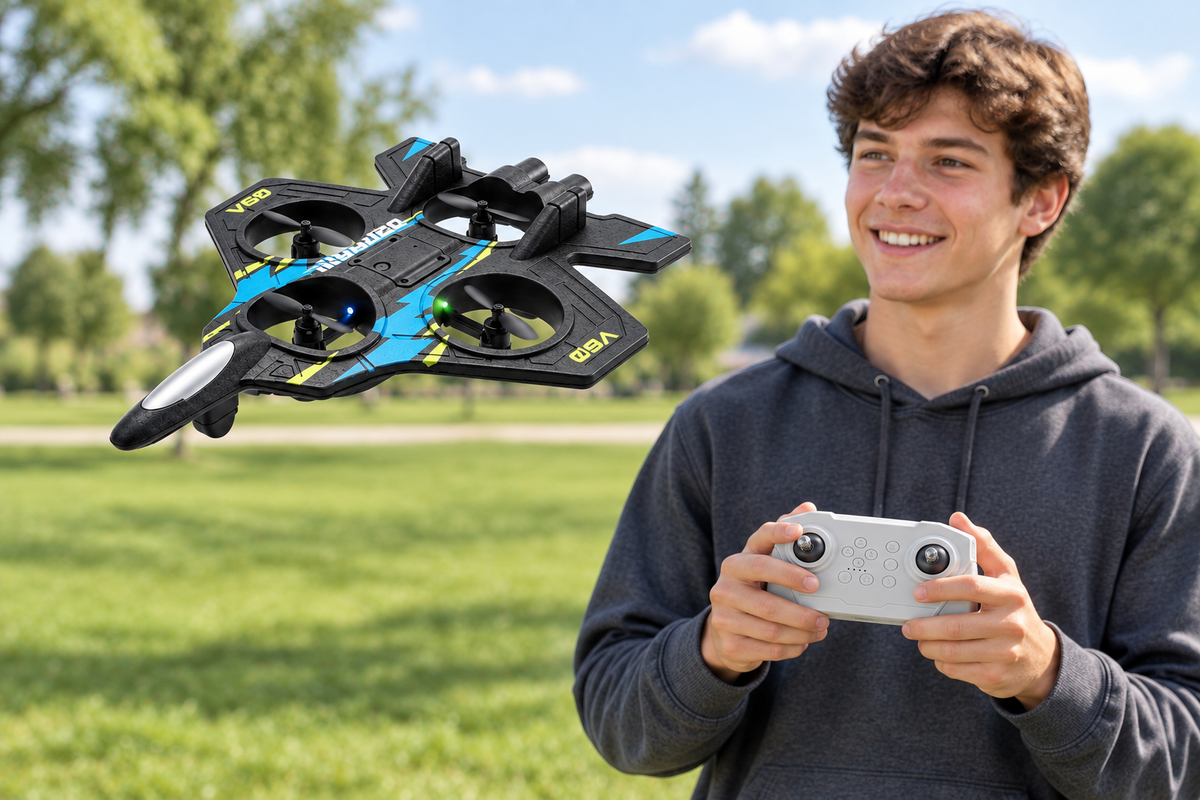 Regenerated outdoor drone lifestyle shot