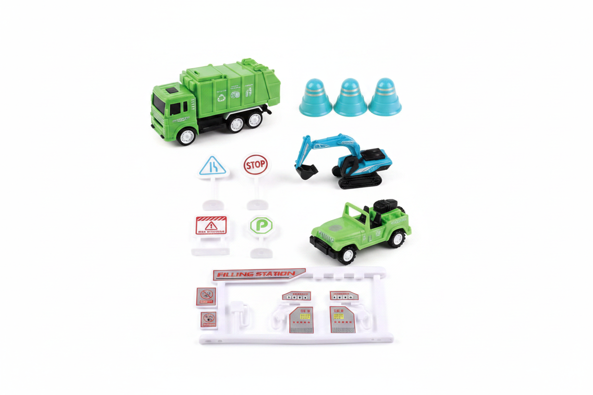 Sanitation Toy Set - No Packaging White Background