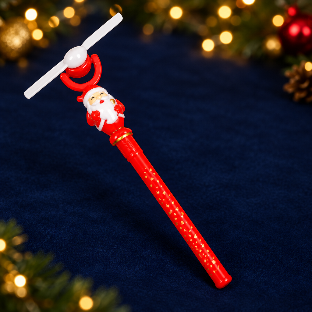 Santa spinner from a different angle