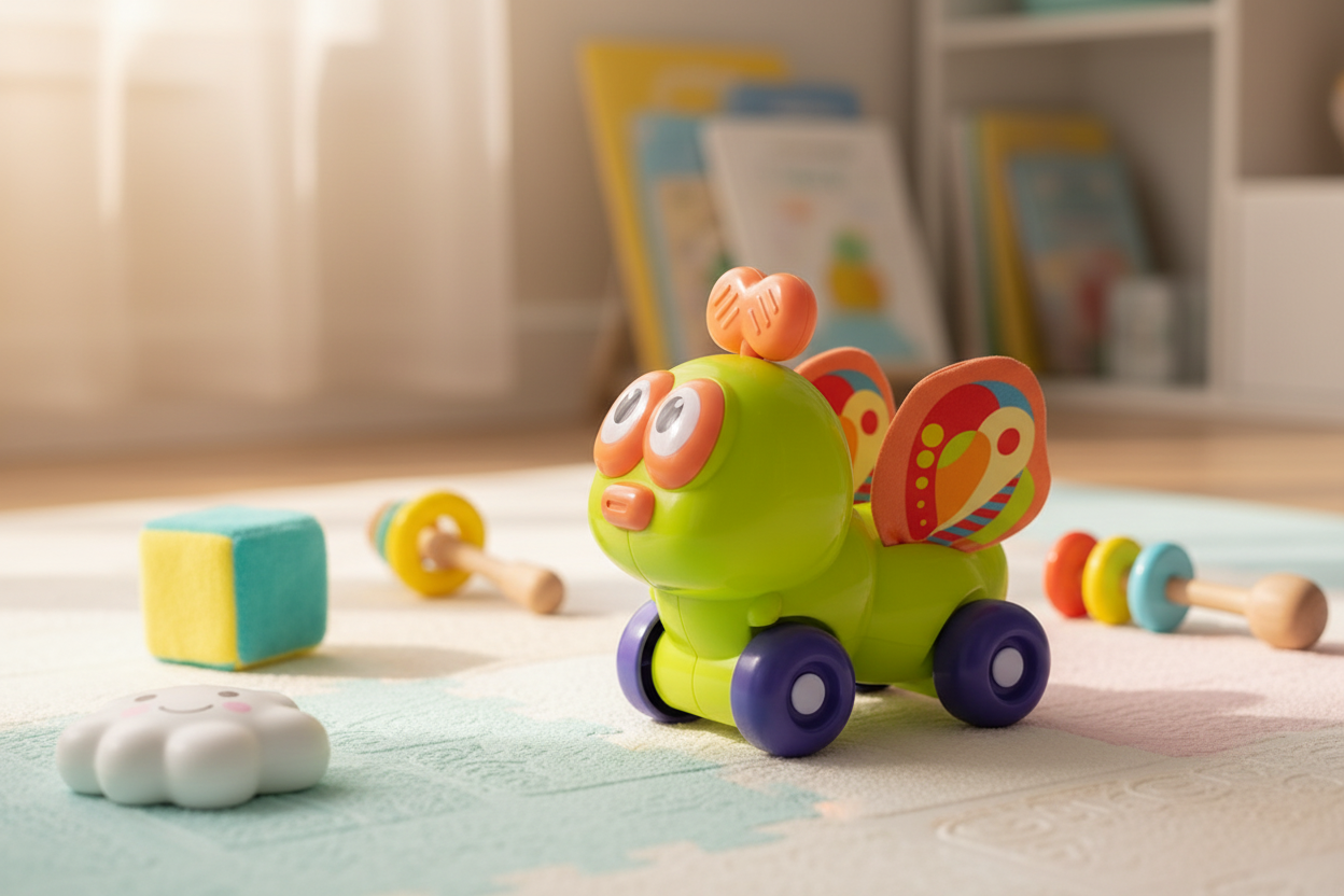 Sensory Animal Car - Playmat Lifestyle