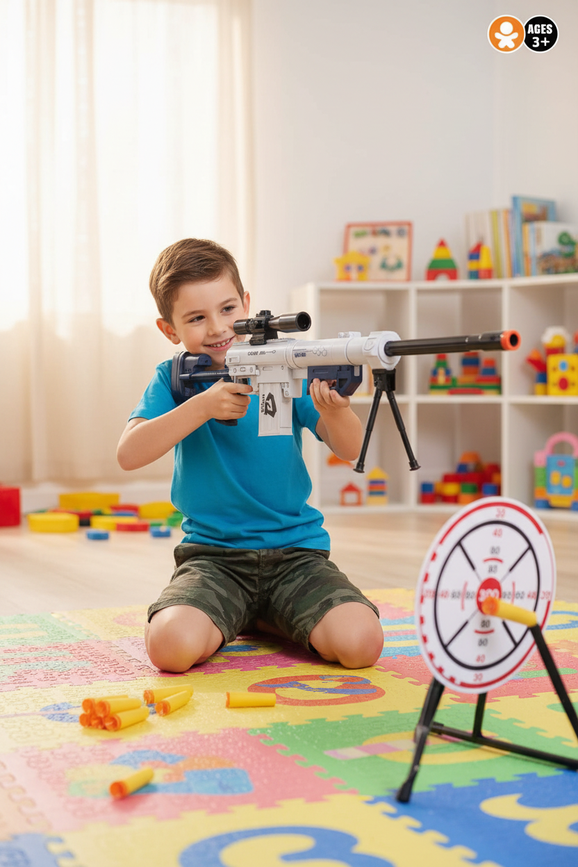 Shooting Game Sniper Rifle Set - Lifestyle