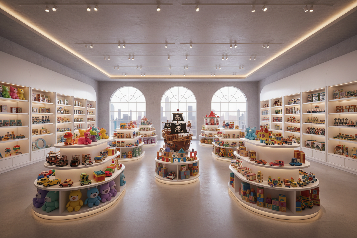 Slide 1 – Toy Showroom