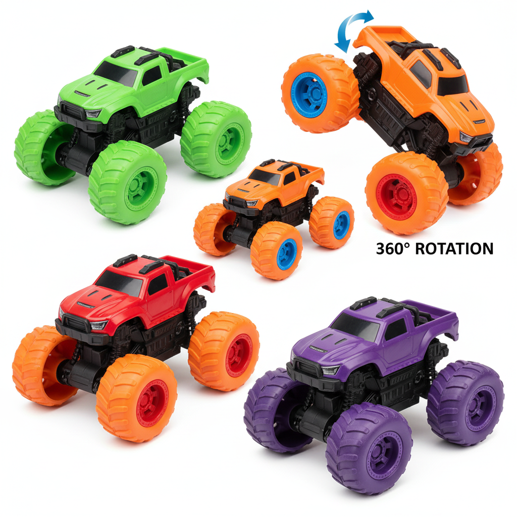 Stunt Inertial Car Product Shot