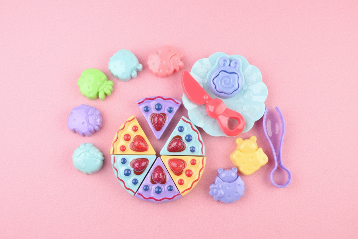 Sweet Food Toy Set - Flat Lay