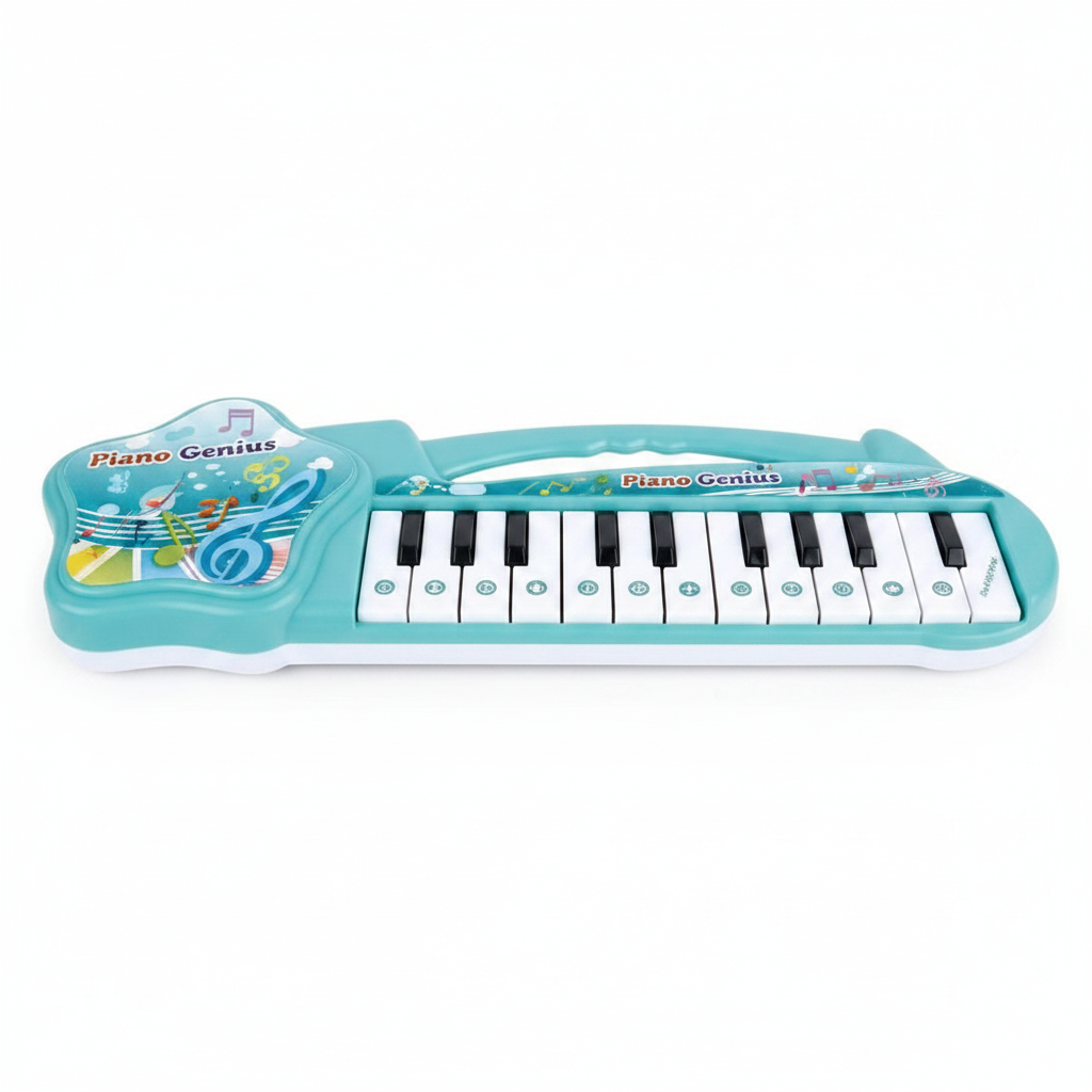 Teal Piano Front