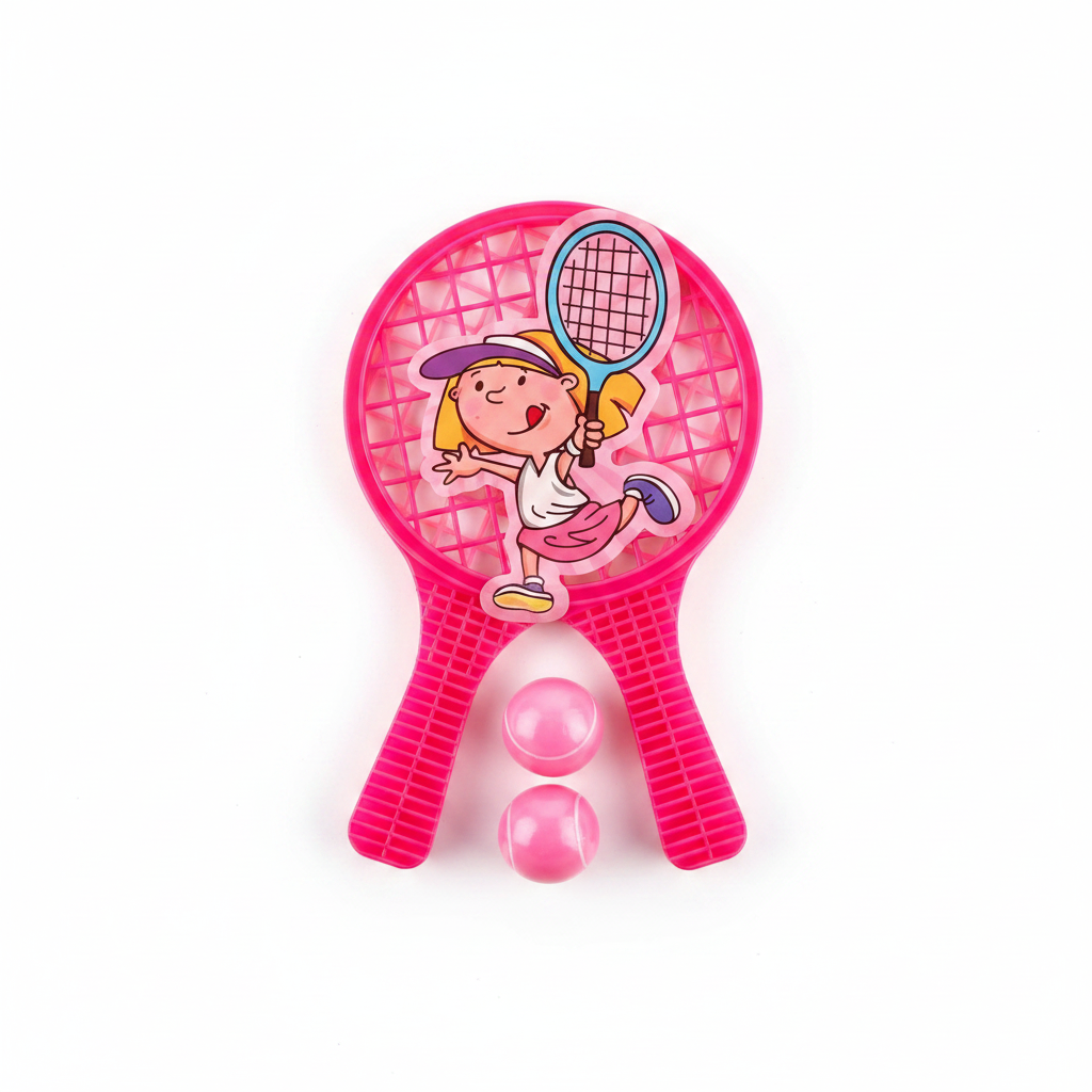 Tennis Racket - Flat Lay