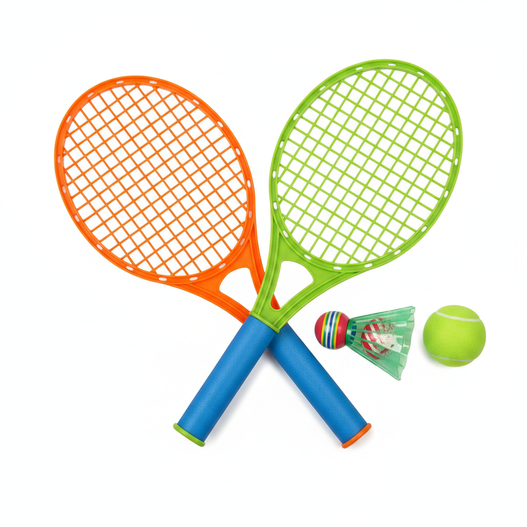 Tennis Set - White Background