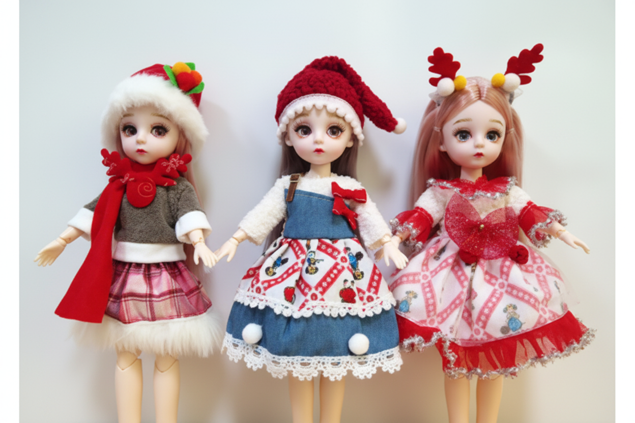 Three Dolls