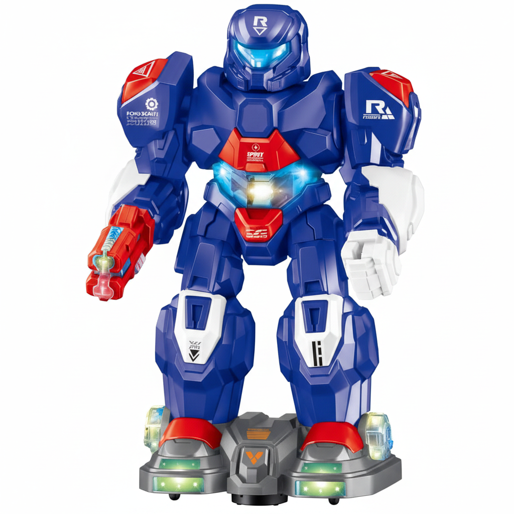 White Robot Front